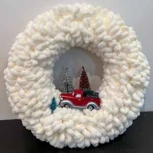 🎄 Christmas Soft Wreath Decoration